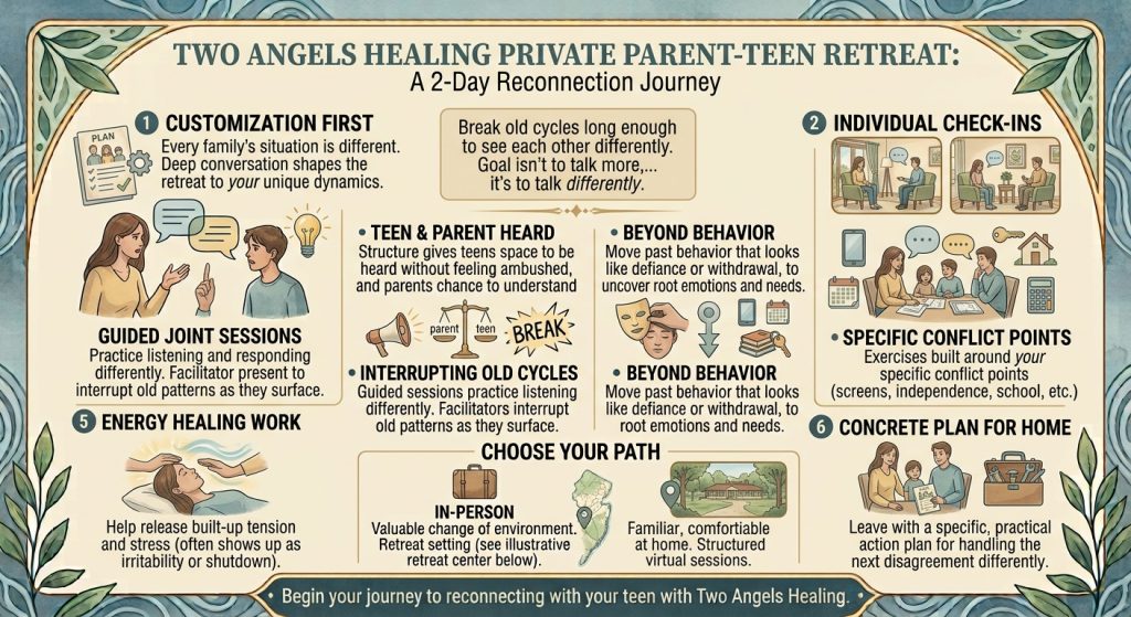 New Jersey Wellness retreat for parents and teens